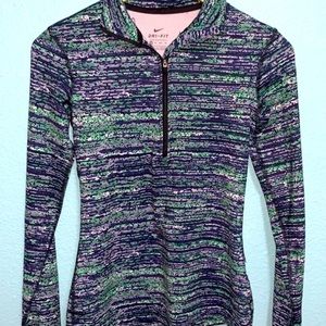 NIKE Dri-Fit Half-Zip Pullover XS